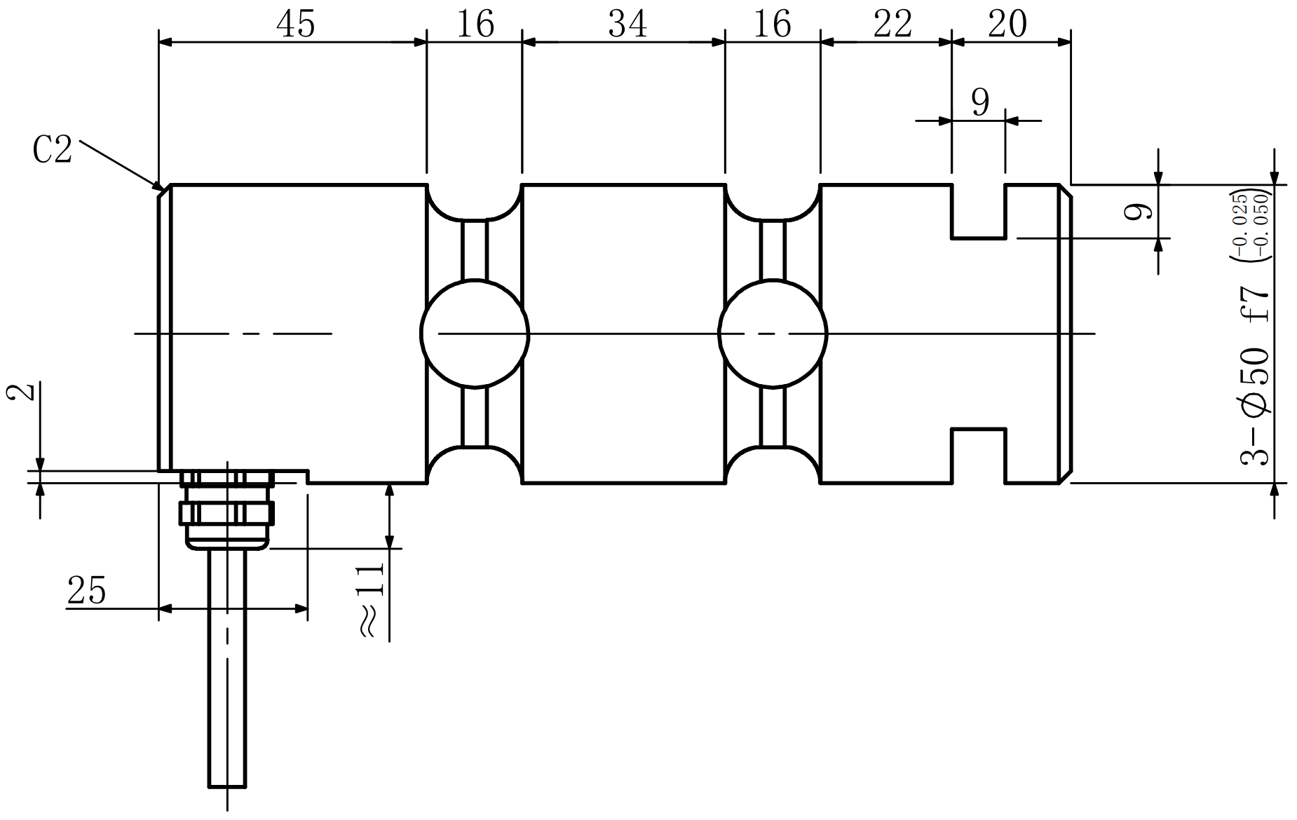 Heavy duty load pin (1)