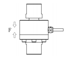 High-capacity tensile-compression load cell