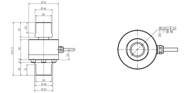 High-capacity tensile-compression load cell