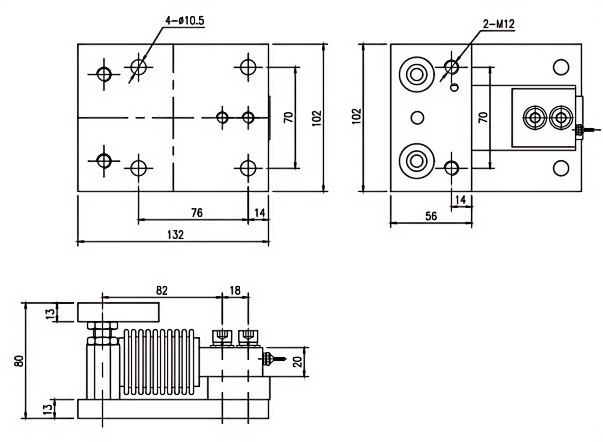 Mounting Kit with Beam Load Cell