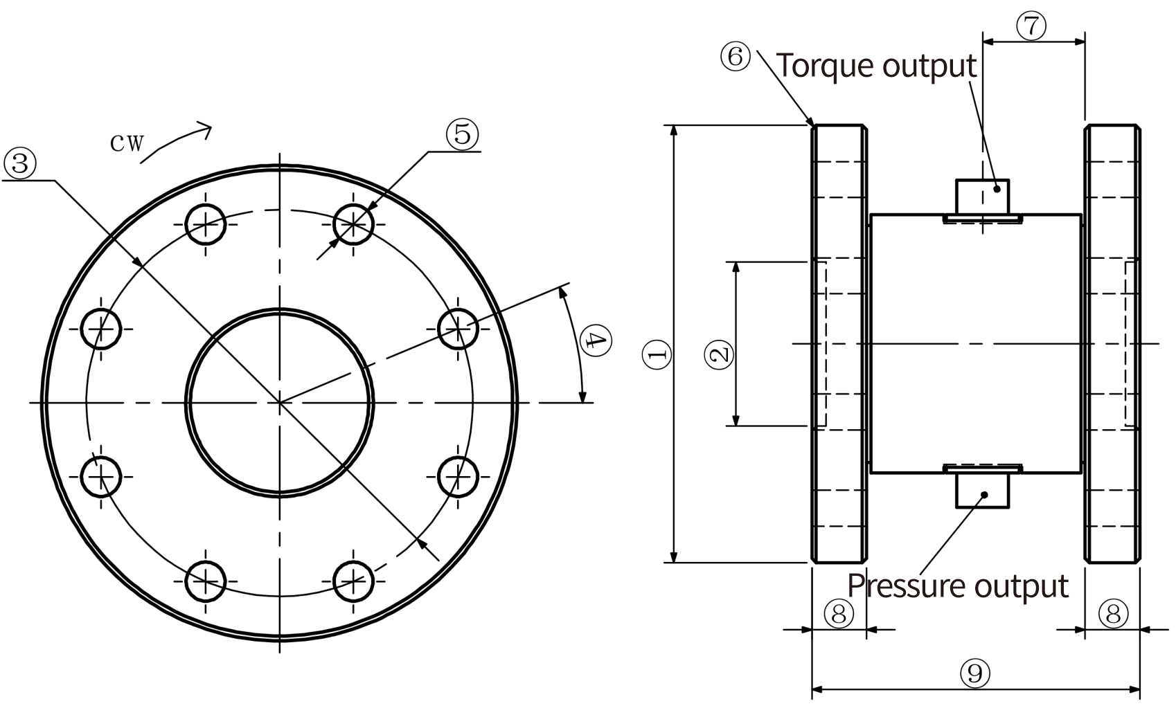 Compression-torsion composite multi-axis force sensor (1)