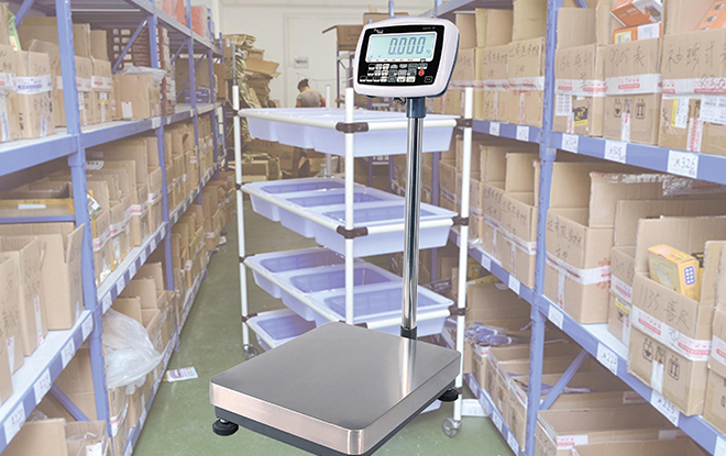 Platform Scale Weighing